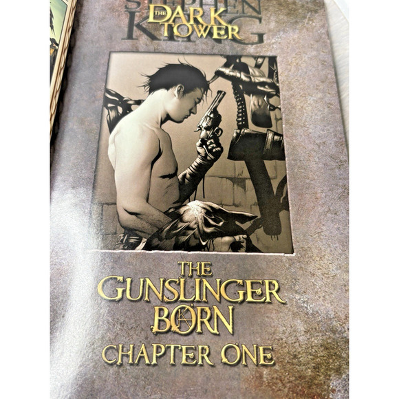 Dark Tower: The Gunslinger Born Chapter One Graphic Novel Stephen King - Picture 7 of 7